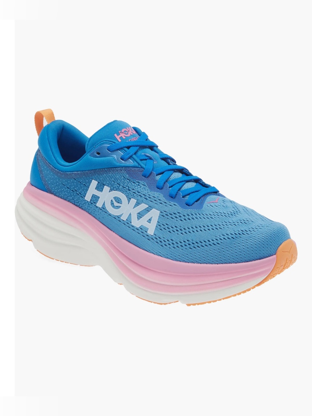 HOKA Bondi 8 Women’s Size 8 Wide Width Running Shoes